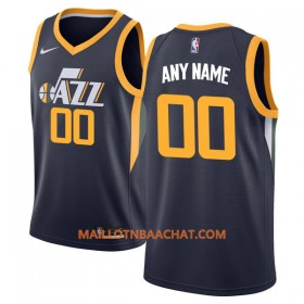 Maillot NBA Utah Jazz Personnalisable Nike 2017-18 Navy Swingman - Homme